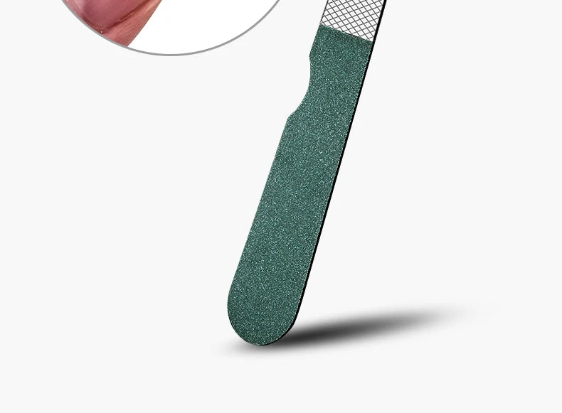 Ouriner 6-18Pcs Portable Manicure Sets Pedicure Kits Bright Black Nail Clipper Set Personal Care Tools Eyebrow Scissors